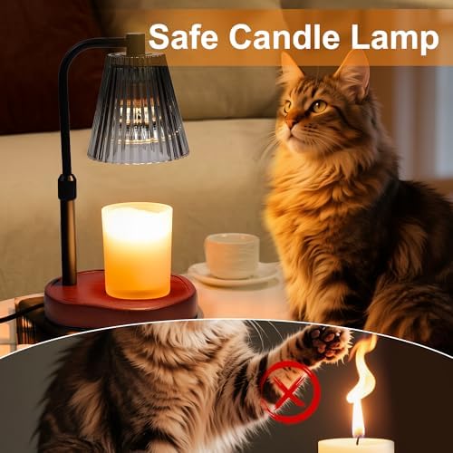 Candle Warmer Lamp with Timer Dimmer, Birthday Gifts for Women Mom