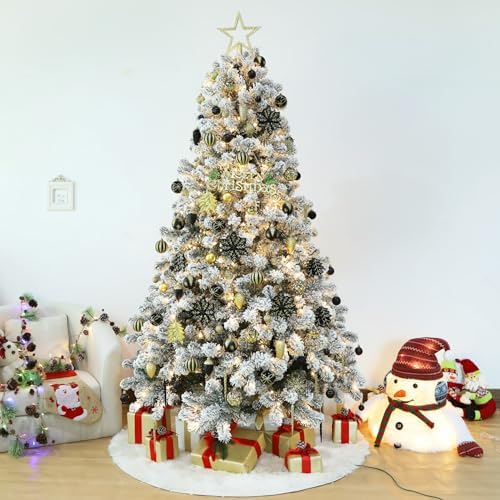 SHareconn 106 PCS Christmas Ball Ornaments for Christmas Tree Decorations