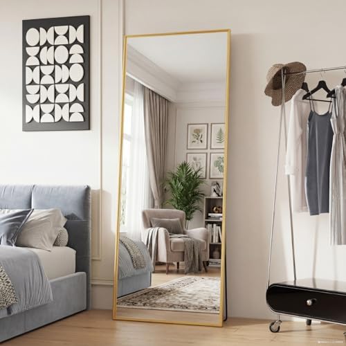 DUMOS 24"x65" Full Length Floor Mirror, Full Body Mirror