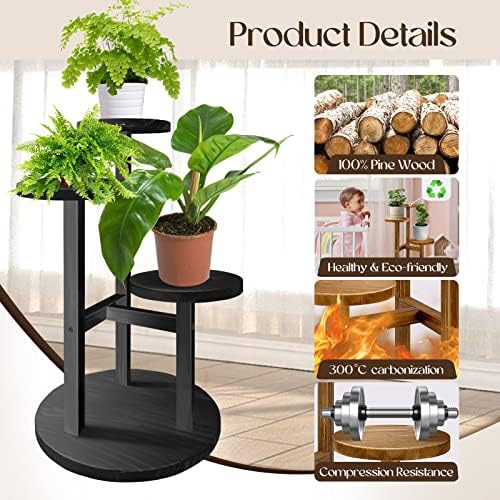 GEEBOBO 3 Tier Plant Stand Indoor