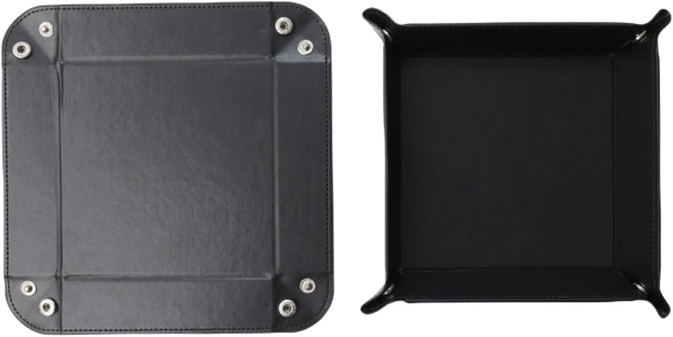 Valet Tray Desktop Storage Organizer / Black