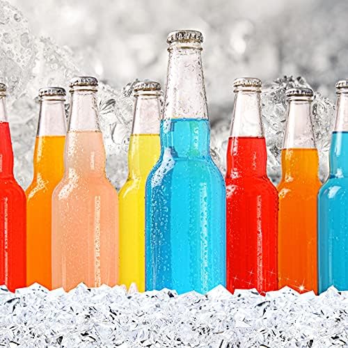 Syhood 570 Pcs Clear Acrylic Gems Plastic Crystals