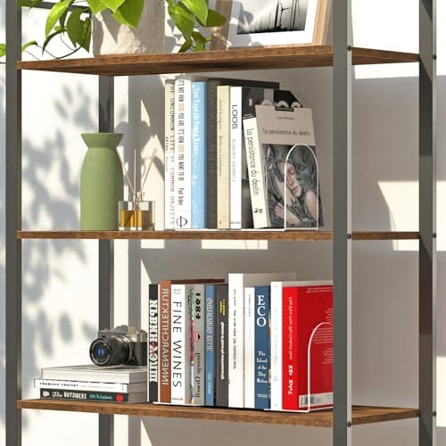 Acrylic Bookends / Bookend Holders / Clear / Set of 8