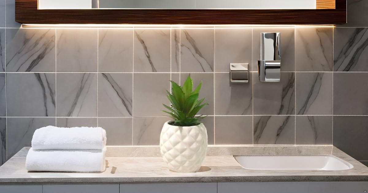 Porcelain Pineapple Ananas Faux Plant Potted Artificial Succulent 7.8" Home Office Bathroom / White