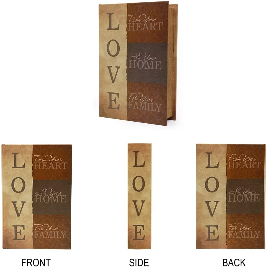 Decorative Book Boxes / Love