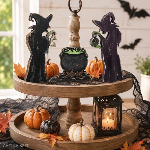 Halloween Witch Decor, Halloween Decorations Indoor for Home