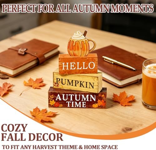 Pumpkin Fall Decor, Fall Decorations for Home