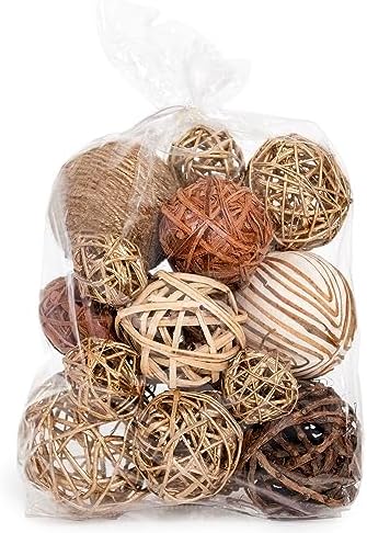 ANDALUCA Decorative Balls Orbs Bag (Gold)