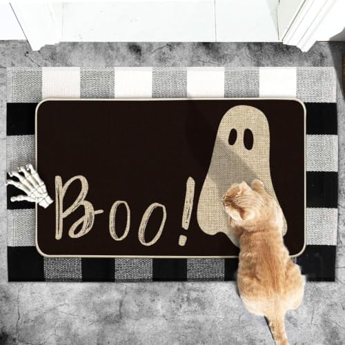 Artoid Mode Ghost Boo Doormat 17x29 Inch