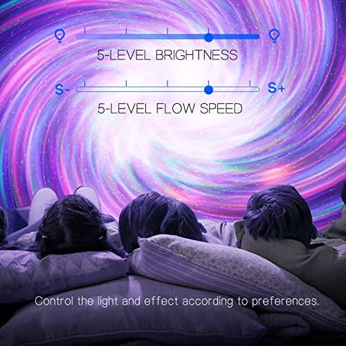 Northern Galaxy Light Aurora Projector with 33 Light Effects, Night Lights LED Star Projector for Bedroom Nebula Lamp