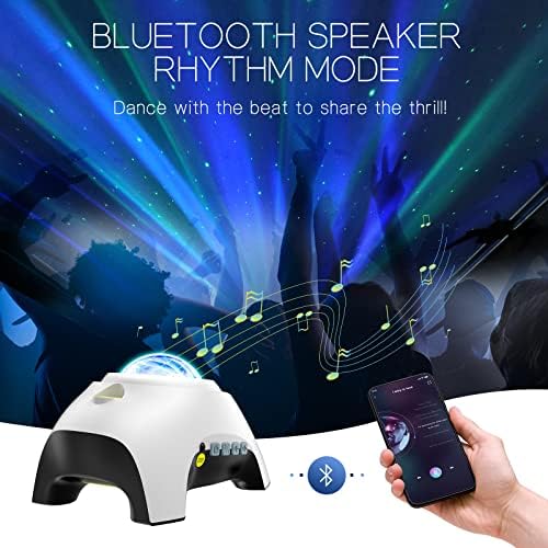 Northern Galaxy Light Aurora Projector with 33 Light Effects, Night Lights LED Star Projector for Bedroom Nebula Lamp