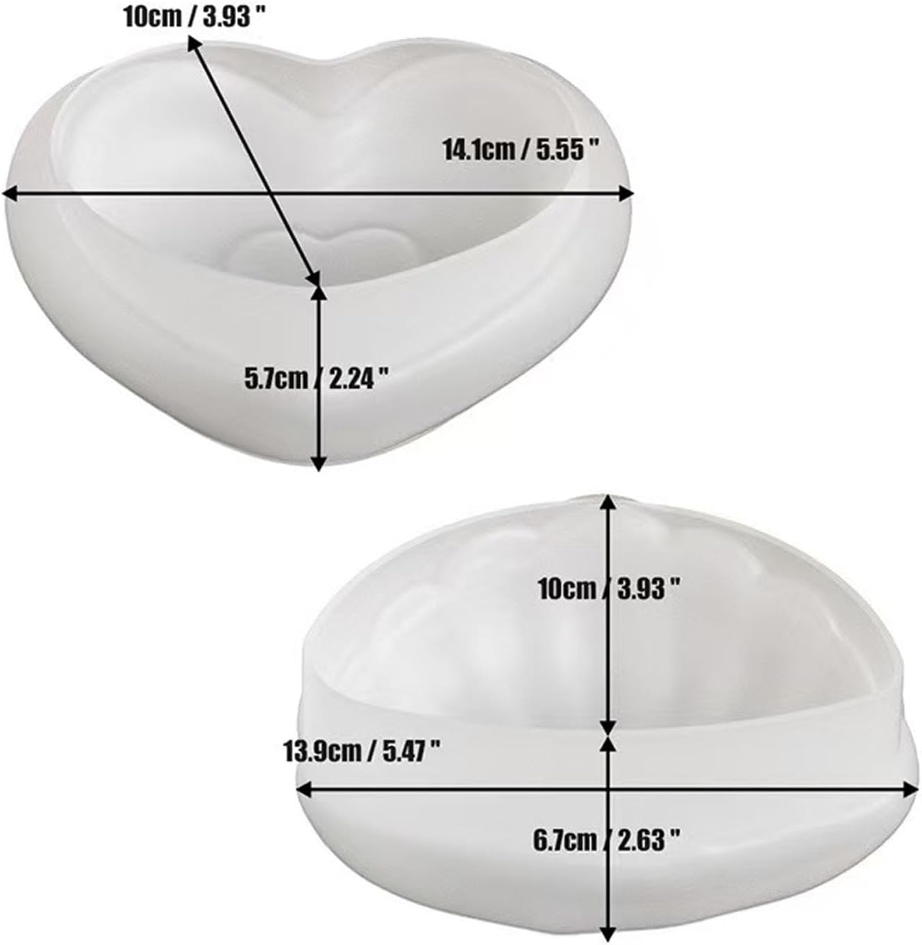Candle Storage Tray Mold / Set of 2