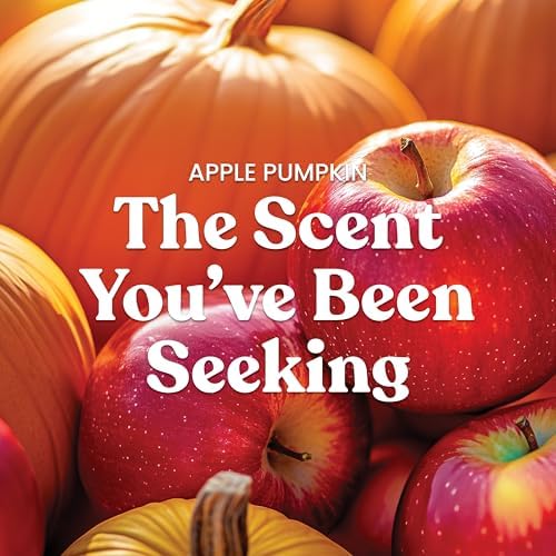 Yankee Candle Apple Pumpkin Scented Candle, 22oz Large Jar