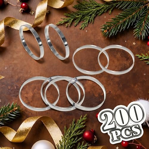 100 Pcs Silver Napkin Rings Bulk, Exquisite Round Napkin Ring Buckles, Suitable for Family Dinners, Weddings, Holiday Parties