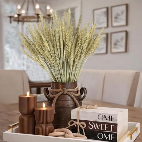 100Stems Dried Wheat Stalks Natural Wheat Straw Bouquet
