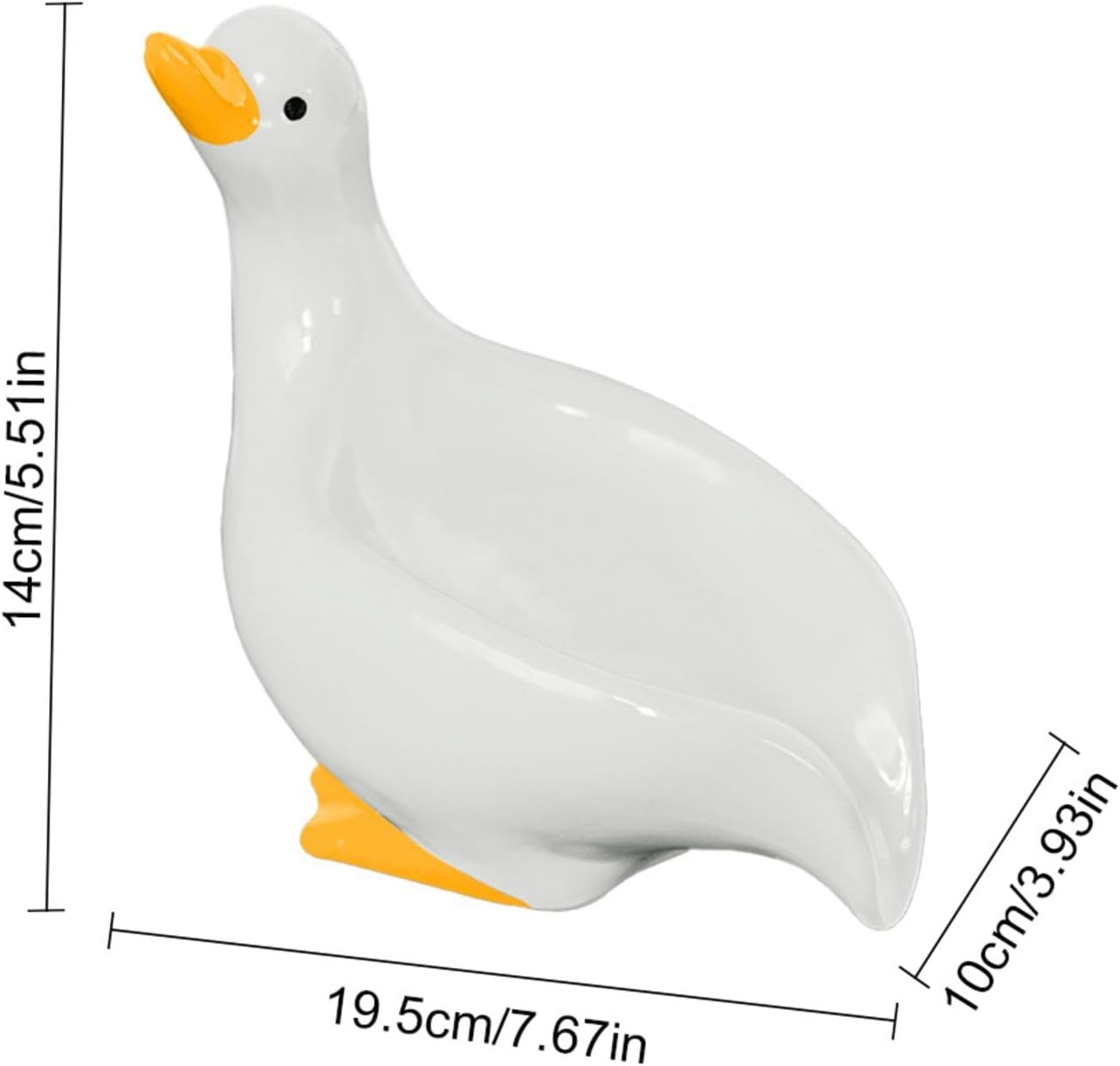 Animal Soap Holder / White