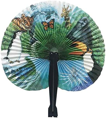 20 Pcs 10" Paper Fans