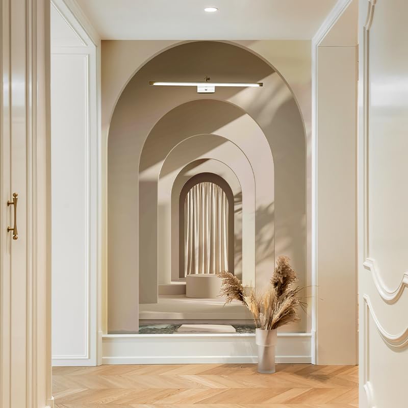 3D Archway Wall Mural Peel and Stick Arch Door Mural Wallpaper Modern / 3d Door / 59" Wx 98" H