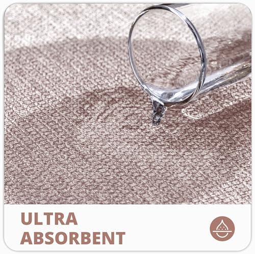 Bosap Bath Mat,Ultra Thin Bathroom Runner Rugs,Large Bath Mats for Bathroom,Quick Dry,Non-Slip,Machine Washable,Low