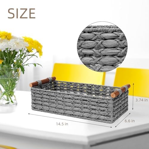 Basket for Toilet Paper Storage Baskets for Decor Organizing