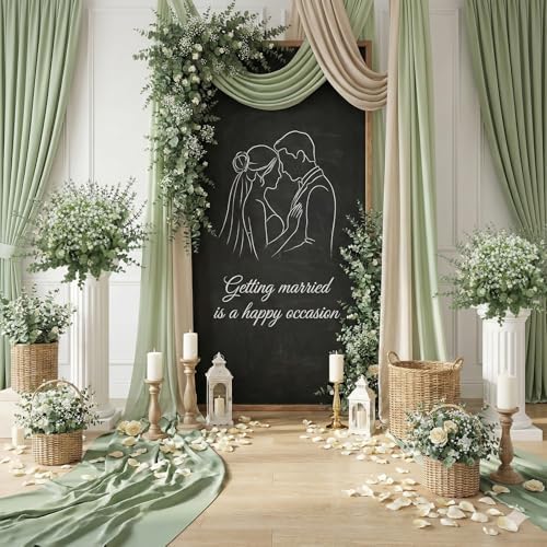 lovemoon 200 Pcs Mixed Greenery Artificial Eucalyptus Stems, Baby Breath Artificial Flowers Bulk and Eucalyptus Leaves for Wedding Bouquets Home Office Floral Decor (200, Green and White)