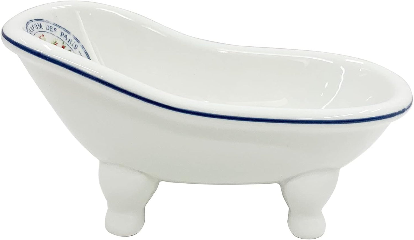 Decorative Ceramic Bar Soap Dish