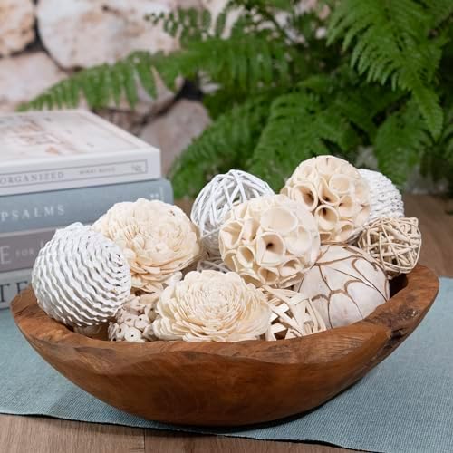 ANDALUCA Decorative Balls Orbs Bag (White)