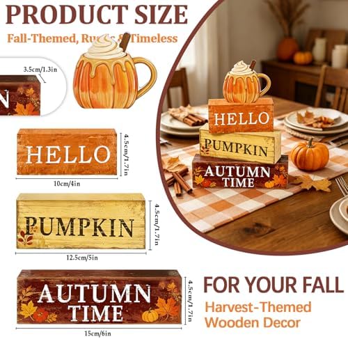 Pumpkin Fall Decor, Fall Decorations for Home