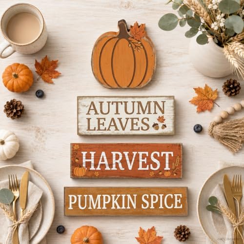 Harvest Pumpkin Fall Decor, Fall Decorations for Home