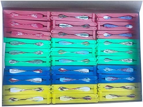 30 Pcs 3.5" Mini Chinese Paper Fans