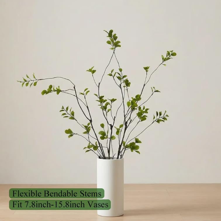 35.4" Artificial Eucalyptus Branches for Vase Filler / Set of 4