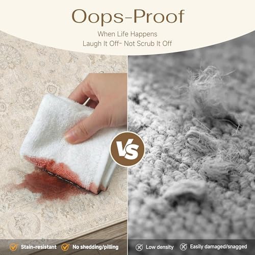 9x12 Light Cream Neutral Area Rug