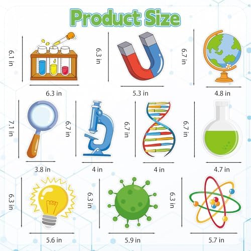 40Pcs Science Hanging Swirl Decorations, Chemistry Laboratory Birthday Party Ceiling Hanging Swirls Scientist Lab Theme Hanging Swirls for School Events Birthday Science Lab Party Decor Supplies