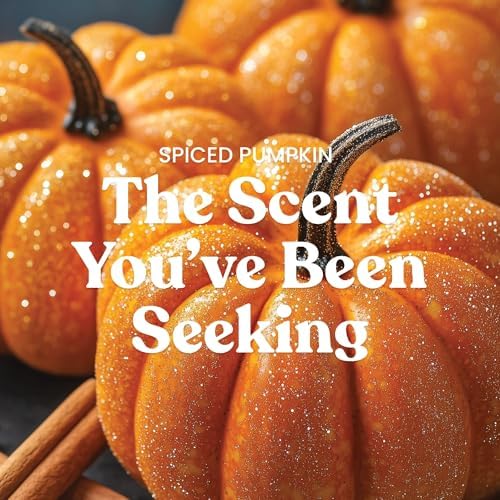 Yankee Candle Spiced Pumpkin, Fall Scented Candle, 22oz Large Jar with up to 150 Hour Burn Time, Giftable (Pack of 4)