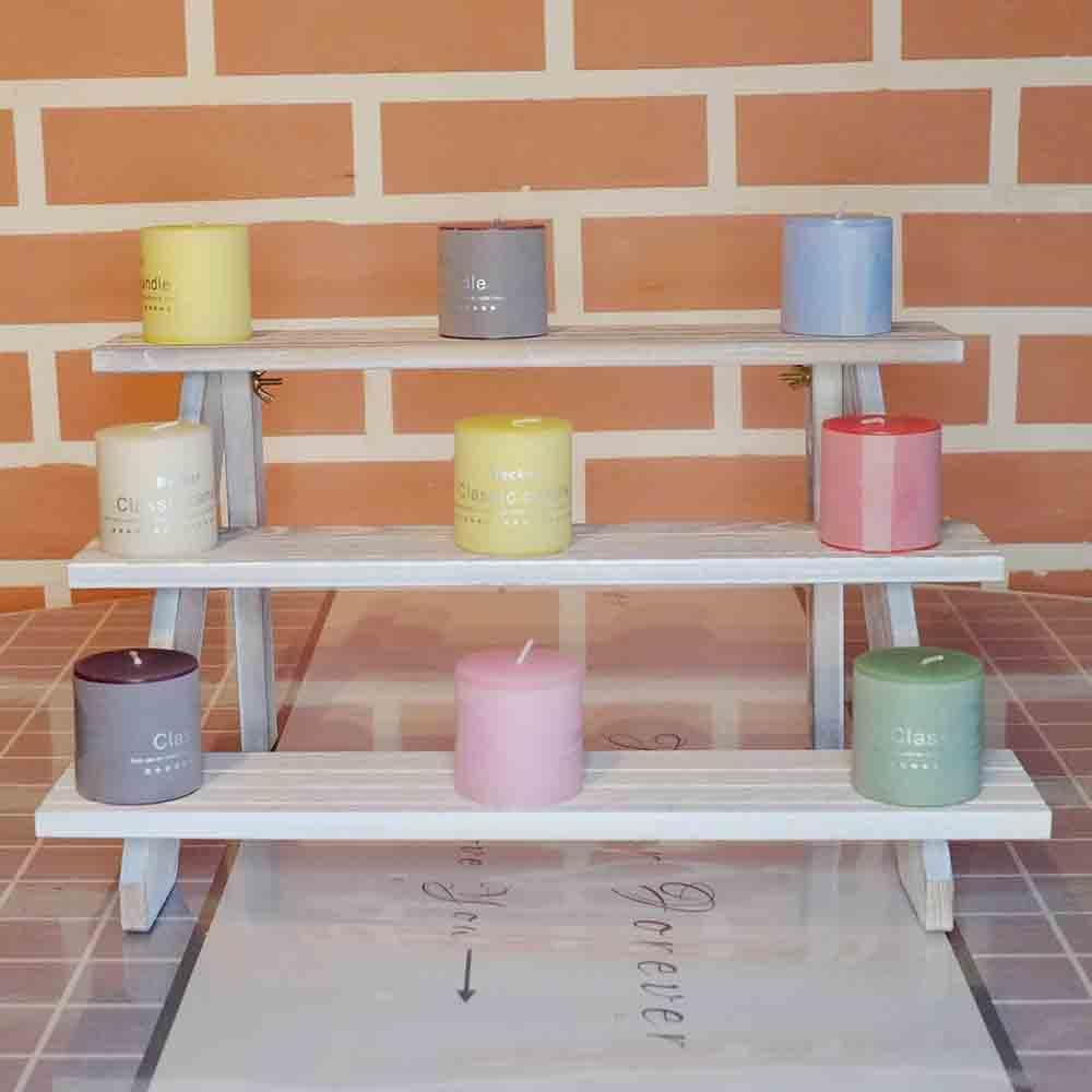 Earring Display Stands / White-3tier