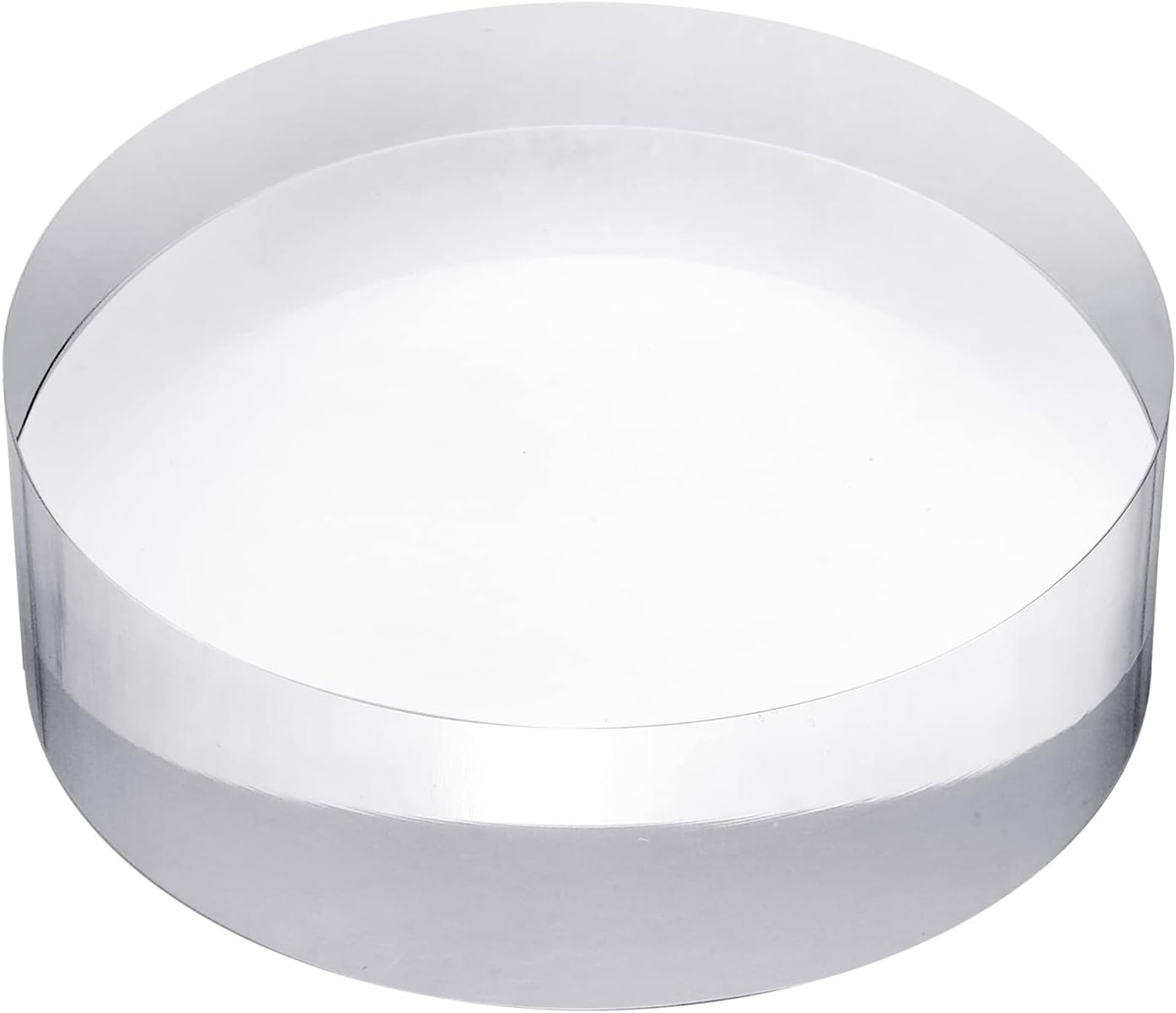 Pedestal Stand Riser / Round 4 / Clear / 4 x 4