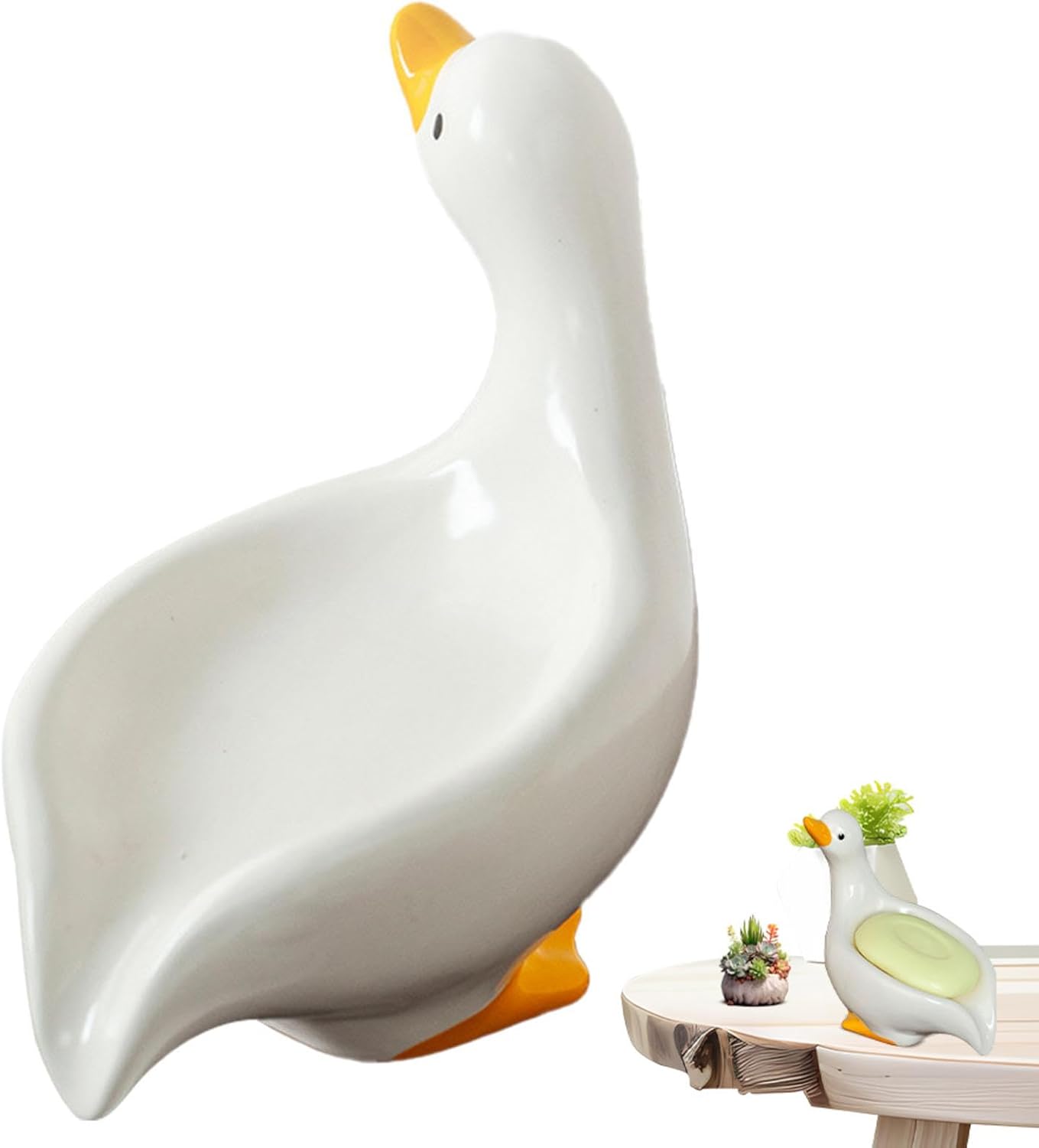 Animal Soap Holder / White