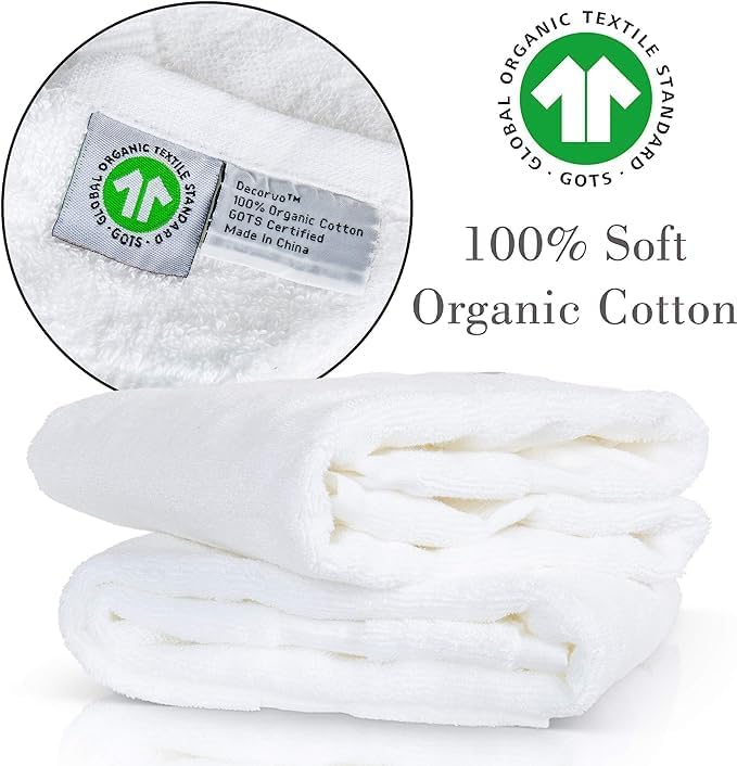 White with Teal Monogrammed Hand Towels for Bathroom - Set of 2 Letter S | Luxury Hotel Quality Initial Towels For