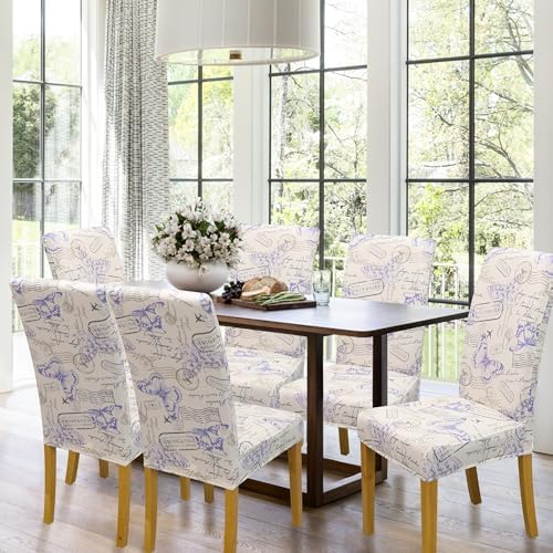 Dining Chair Covers, Stretch Seat Covers, Washable Furniture Protector