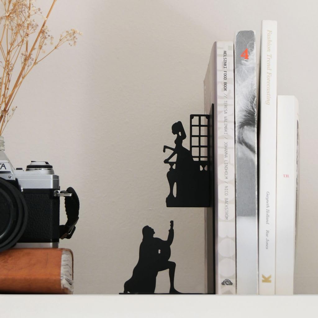 Romeo & Juliet Metal Bookend