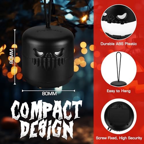 EverBrite 6-Pack Halloween Skull Lantern, Collapsible Camping Lantern