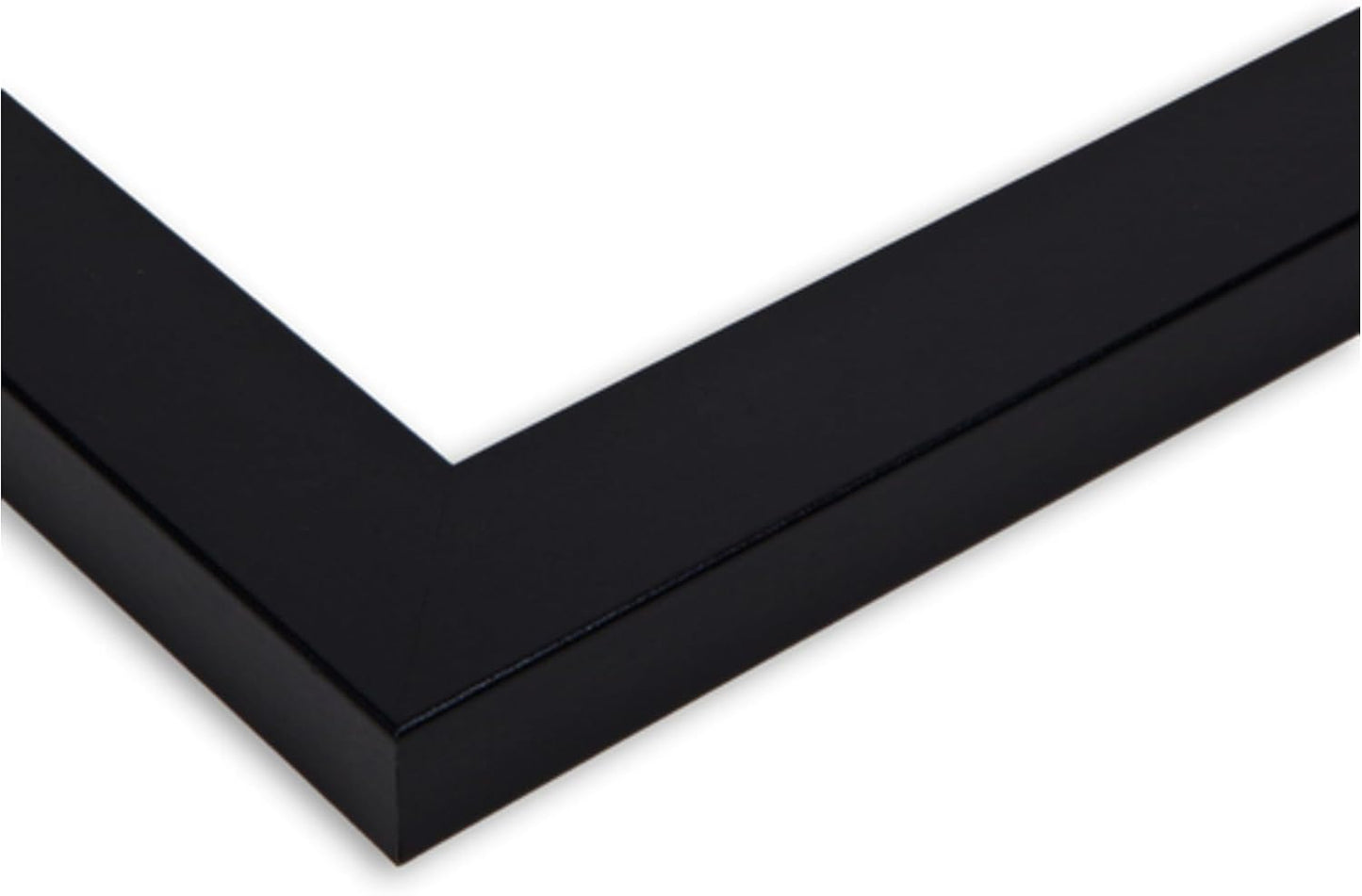 ArtToFrames Collage Picture Frame 3 Opening 3-5x7 Photo Frame | Made in USA | Black Frame Fabric White and Black Mats
