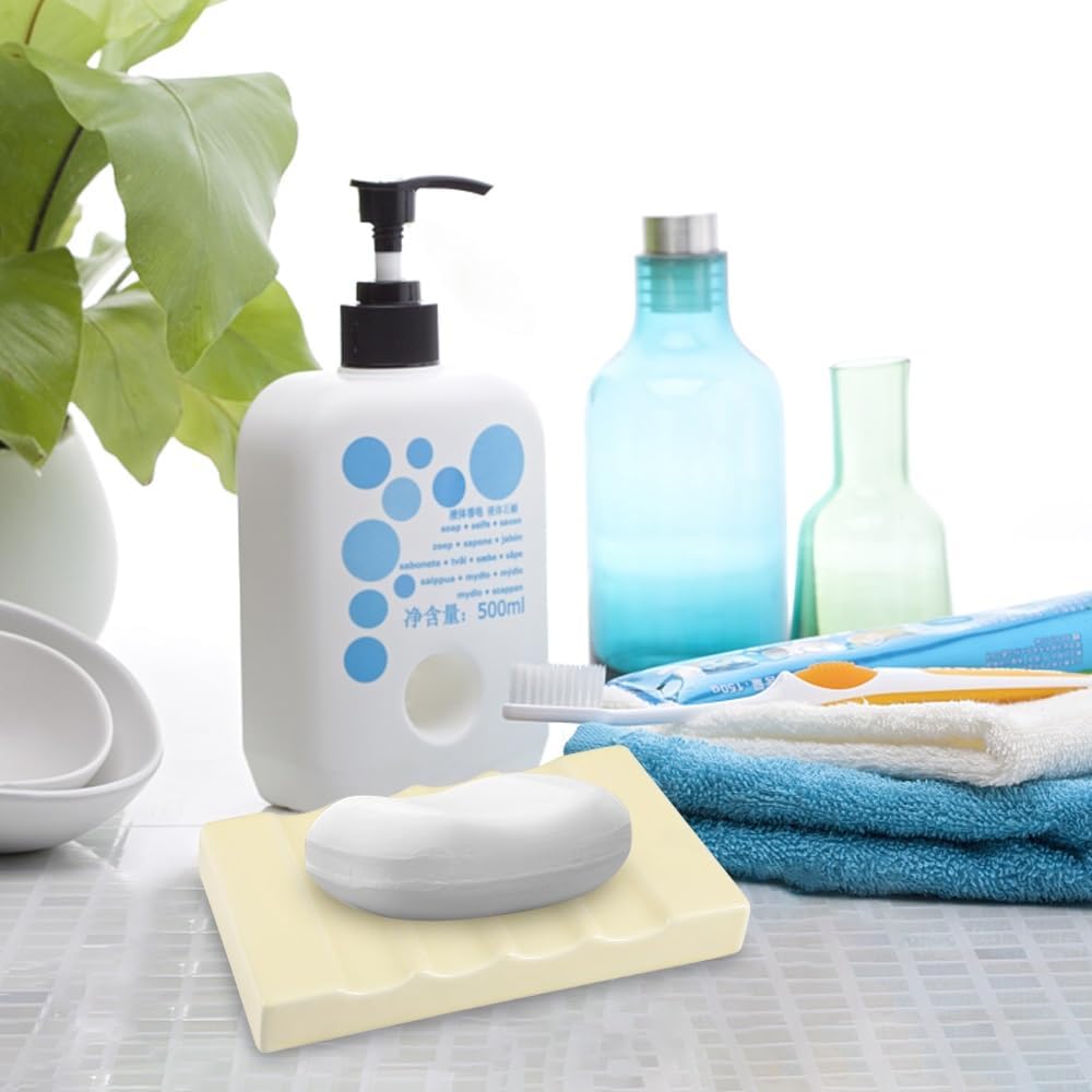 Small Bar Soap Holder / White