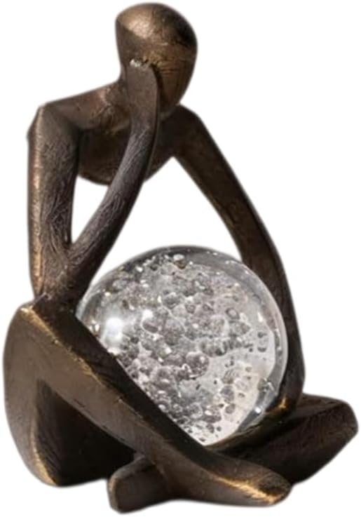 Abstract Resin Figurine / Bronze
