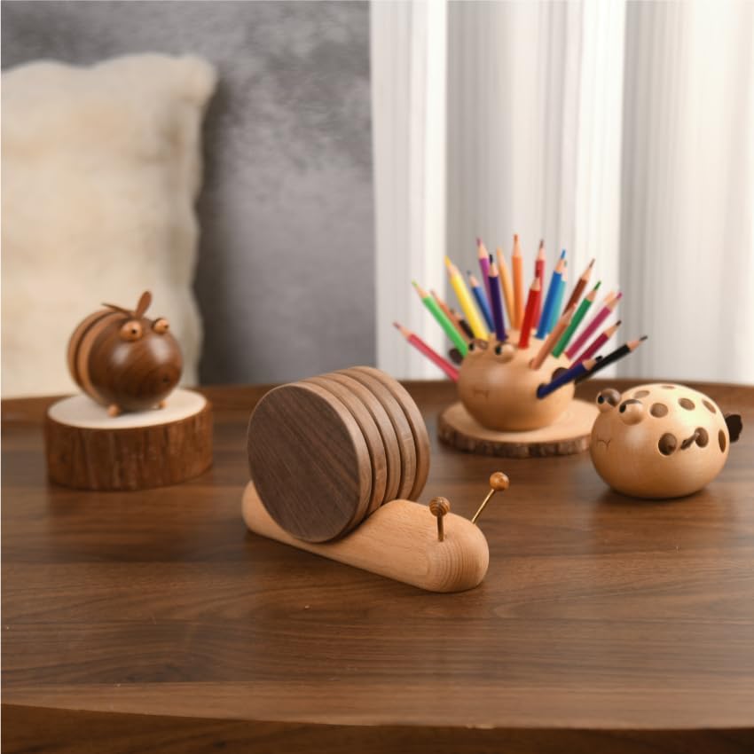 Wooden Coasters for Drinks Funny Coasters Funny Unique Small House Warming Gifts New Home Decor