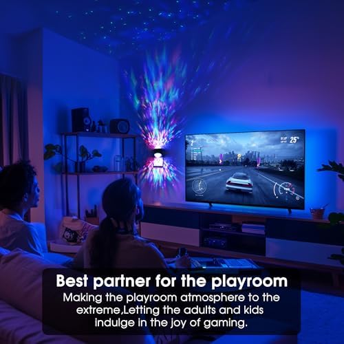 Briignite Night Lights Plug into Wall, Star Projector for Bedroom [2 Pack]