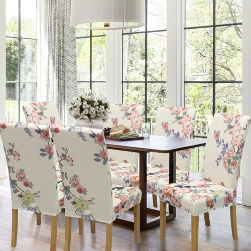 Dining Chair Covers, Stretch Seat Covers, Washable Furniture Protector