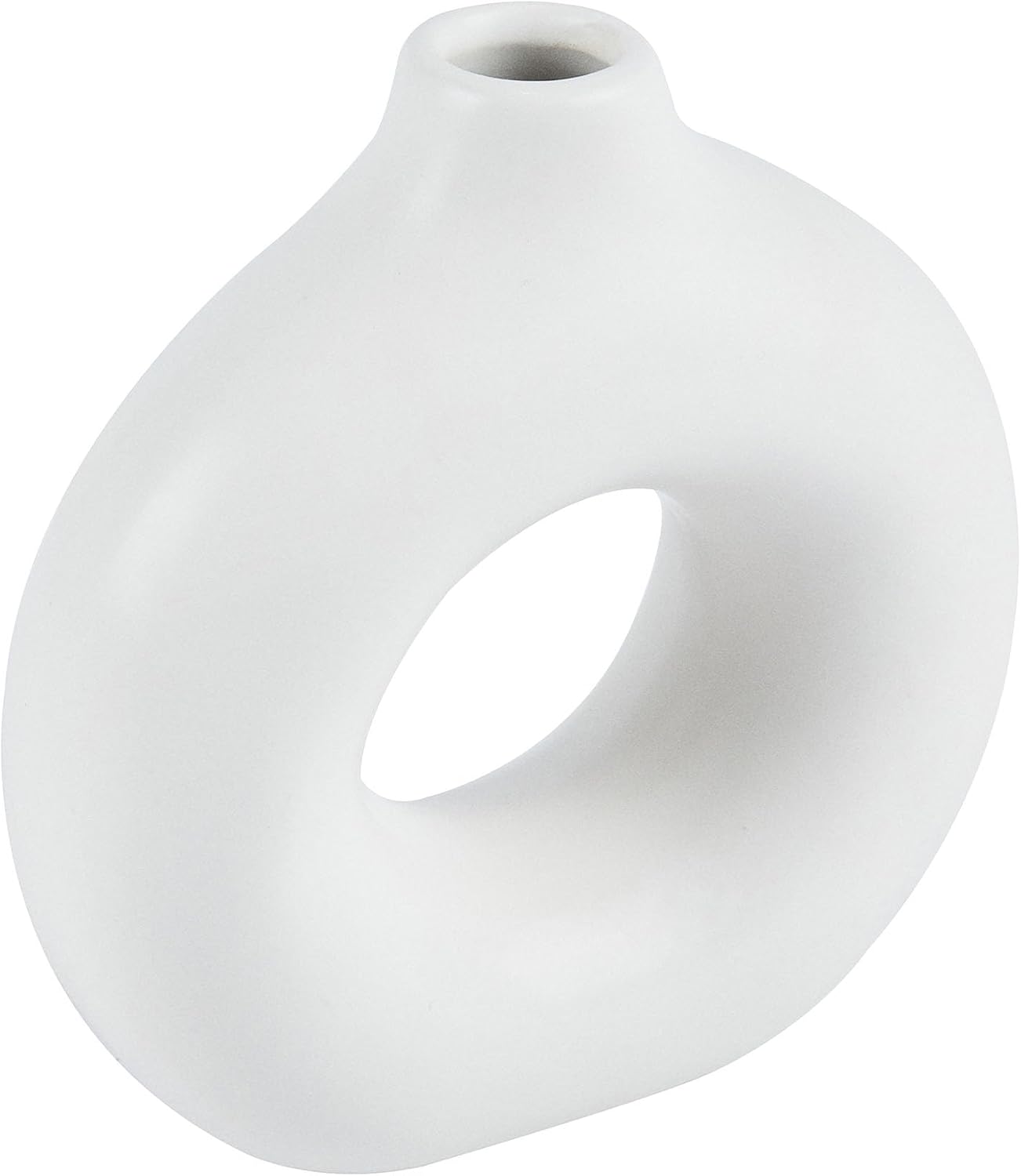 Fresh Or Artificial Flowers / White / Donut