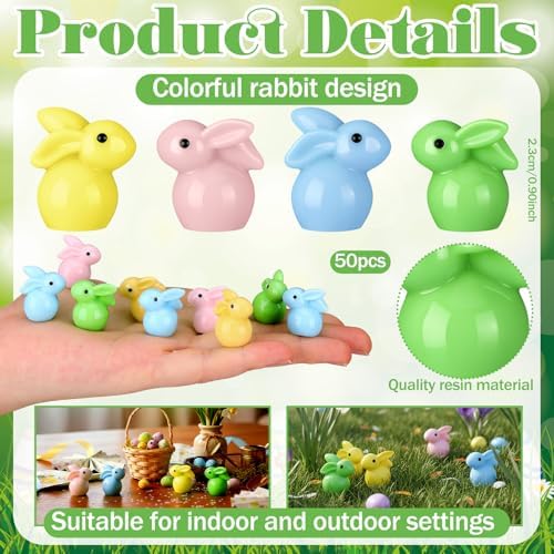 RoundFunny Miniatures(50,Easter Bunny)