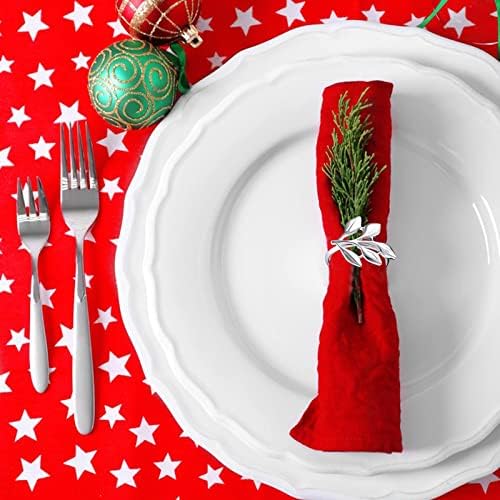 Legigo Silver Napkin Rings Set of 12, Metal Leaf Napkin Ring Holders for Cloth Napkins, Fall Napkin Ring Buckles Bulk for Wedding Receptions, Christmas Thanksgiving Holiday Party Dinner Table Settings